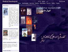 Tablet Screenshot of mandanipour.net